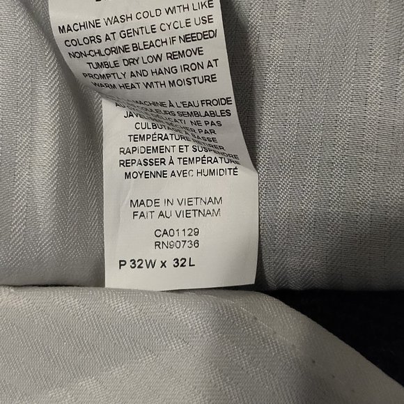 Ralph Ralph Lauren Comfort Flex Pant Flat Front Grey NWT Men's SIZE 32x32 - Picture 5 of 6